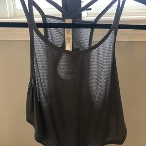 Crop on the run Lululemon tank